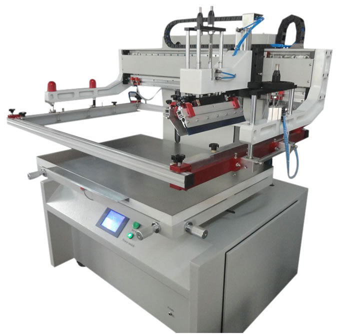 Fully Electrical Driven Flat Bed Screen Printer With PLC Control and Servo Motor