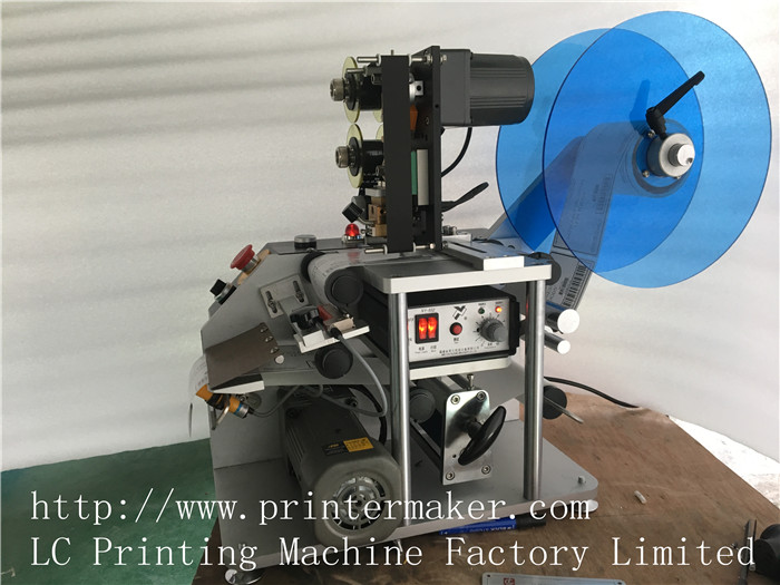 Automatic Label Dispenser with Coding Machine