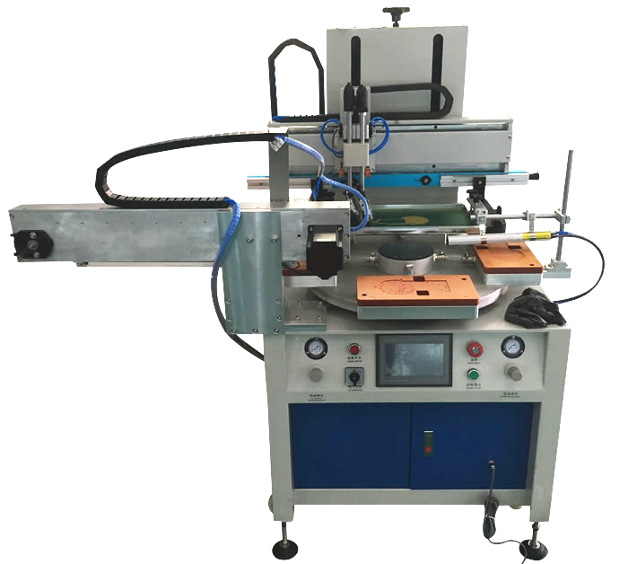 Semi Auto Screen Printing Machine with Auto Manipulator