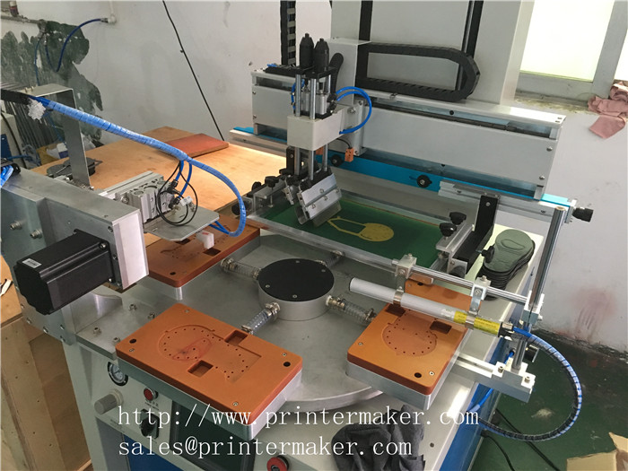 Semi Auto Screen Printing Machine with Auto Manipulator