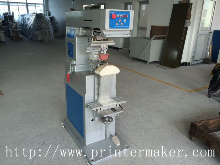 1 Color Close Ink Cup Pad Printing Machine