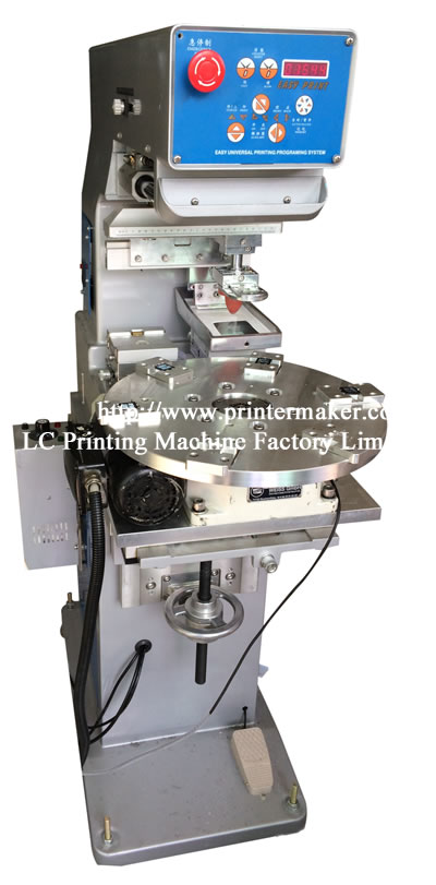 Memory card High Precision Pad Printing Machine with Turntable
