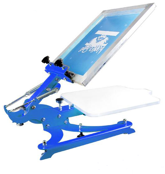 single color screen press silk screen printing machine
