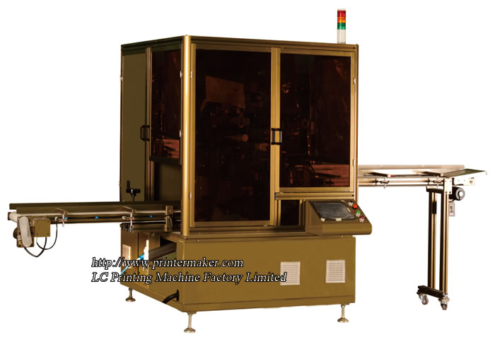 Full Servo Automatic Hot Foil Stamping Machine For Plastic Cosmetic Tube