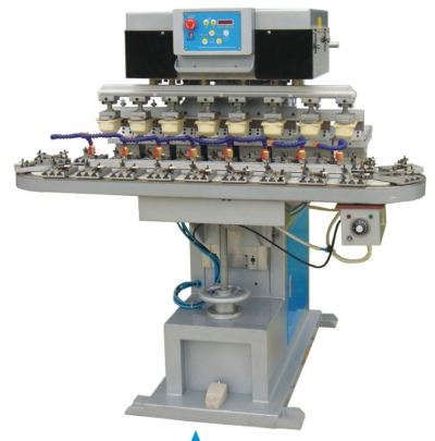 8 Color Ink Cup Pad Printing Machine