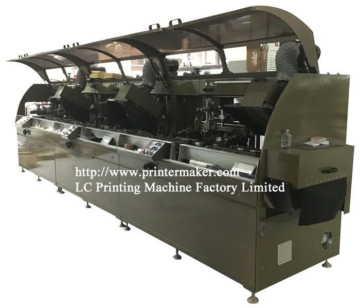 New Upgraded 3 Color Automatic Silk Screen Printing Machine