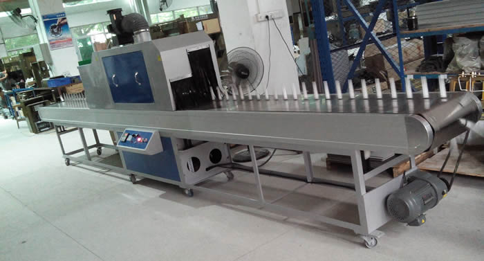 Cylindrical UV Curing Machine with Extend Conveyor Length