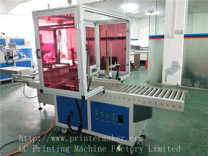 Flame Treatment Machine for Dust Bin & Beverage Crate