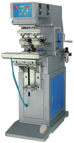 2 Color Ink Cup Pad Printing Machine