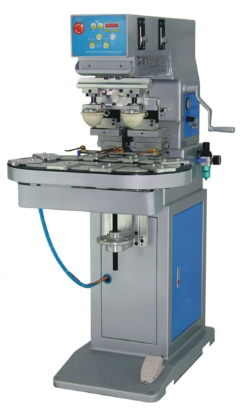 2-color Pad Printing Machine with Carousel