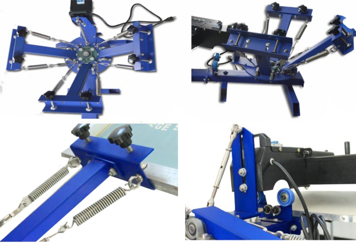 3 Color 1 Station Flash Dryer Screen Press 3 Color 1 Station Flash Dryer Screen Press
