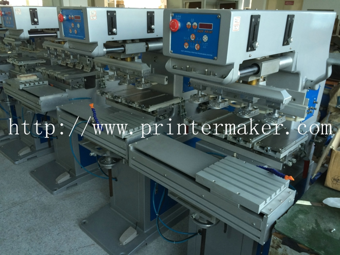 4 Color Ink Cup Pad Printing Machine