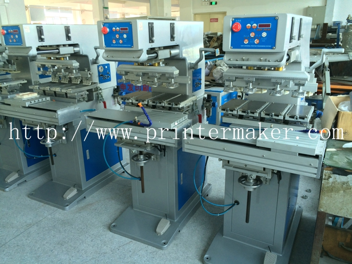 4 Color Ink Cup Pad Printing Machine