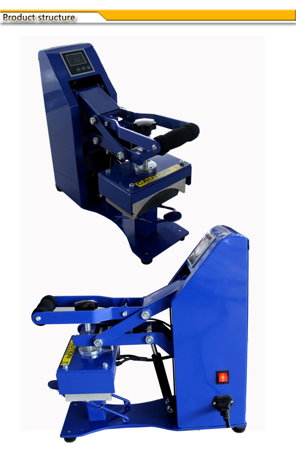 Auto Open Cap Heat Press Machine