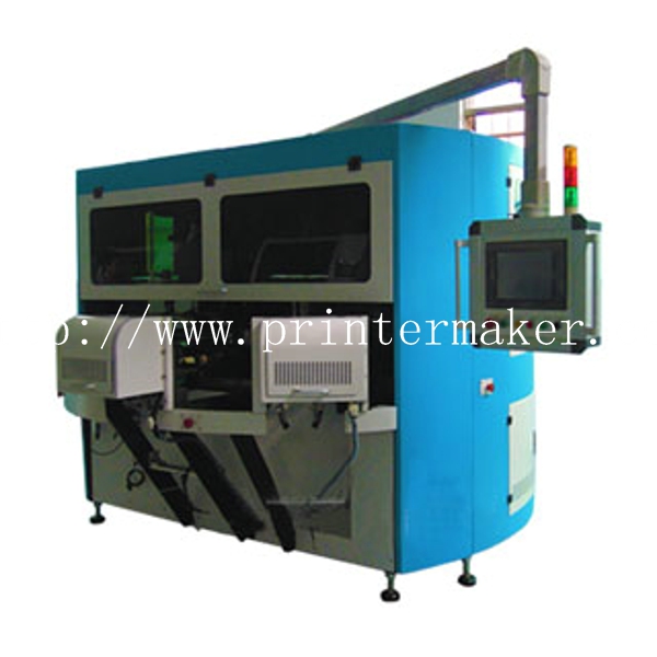 Automatic 4 Color CNC Bottle Screen Printer