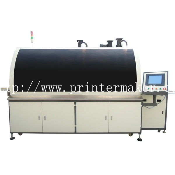 Automatic Glass Bottle Screen Printer For Cosmetic Industry