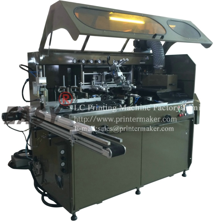 Fully Automatic UV Silk Screen Printing Machine on Sport Bottles