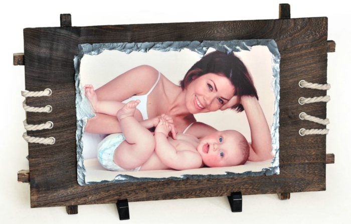 Sublimation Photo Slate with Frame