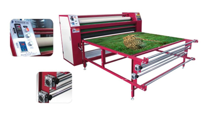 Non woven fabric Roll to Roll Sublimation Heat Transfer Machine