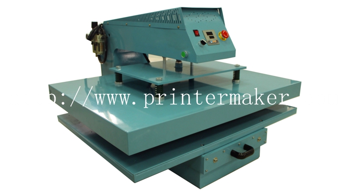 Pneumatic Heat Press Machine with Moving Workingtable