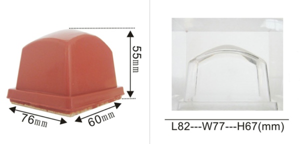 Square Rectangular Rubber Pads and Moulds