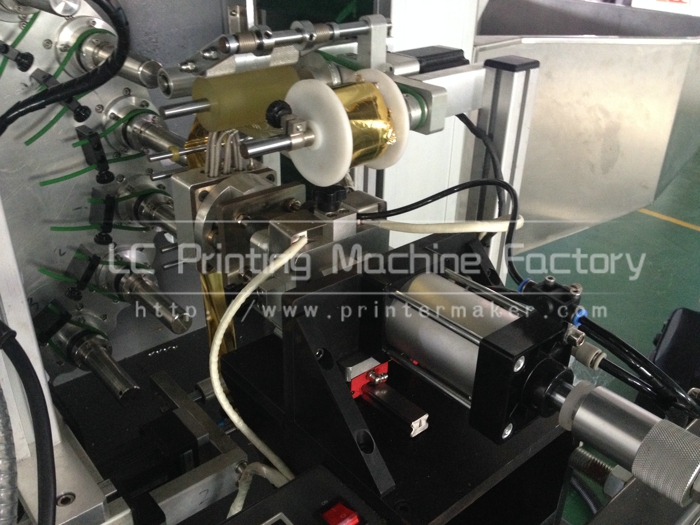 Automatic Hot Stamping Machine for Cap Top and Sidewall