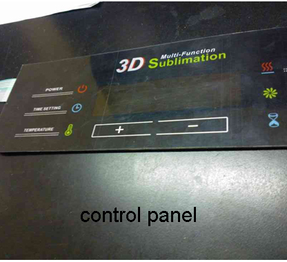 Control Panel for 3D Sublimation Vacuum Machine