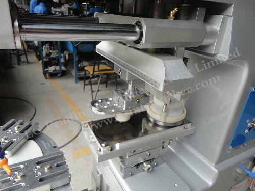 One Color Pad Printing Machine with Conveyer