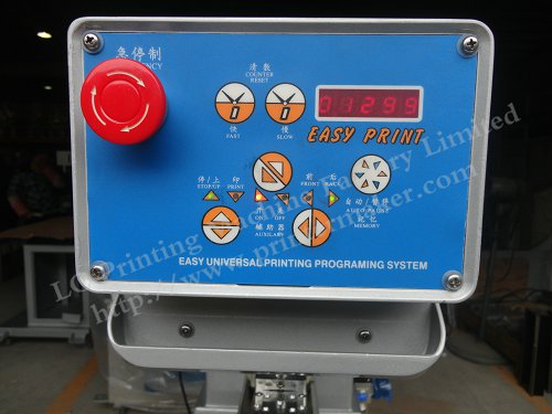 One Color Pad Printing Machine with Conveyer