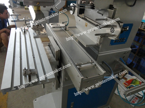 Side Way Ink Cup Pad Printing Machine