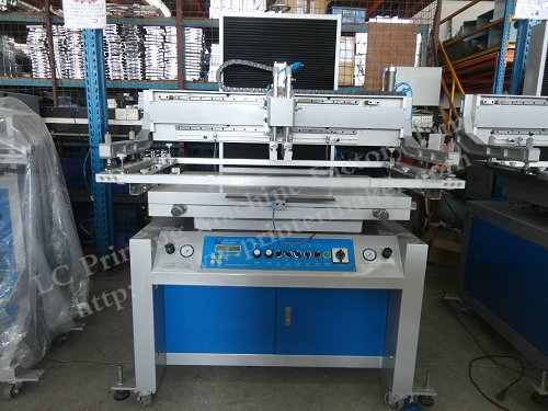 Pneumatic Flat Screen Printer