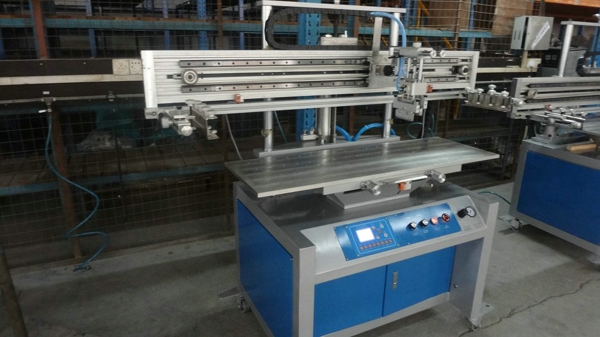 Flat Bed Screen Printer with Vacuum Table