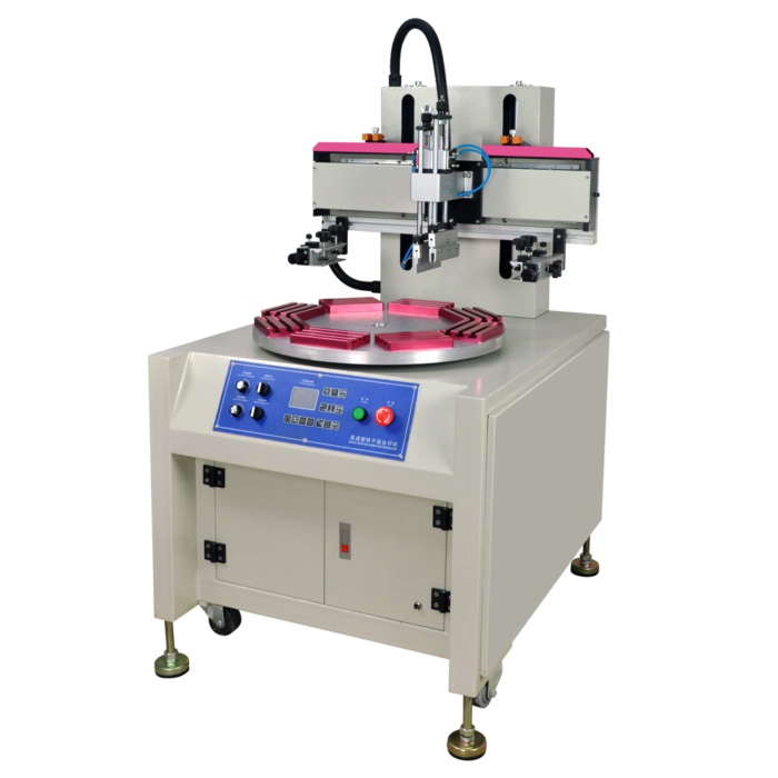 High Speed Flat Screen Printing Machine With 8 Workstations