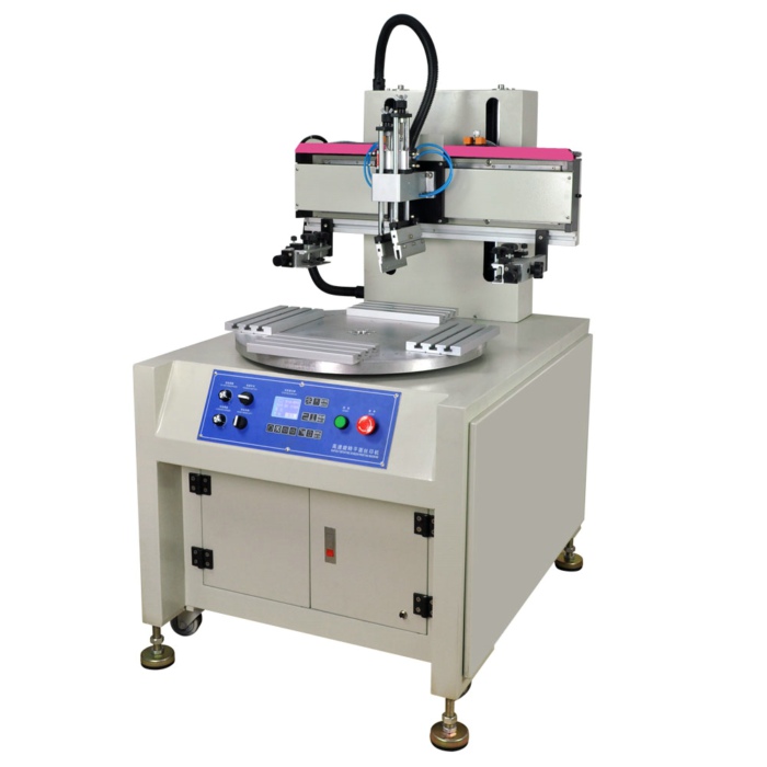 Rotary Screen Printing Machine With 4 Workstations