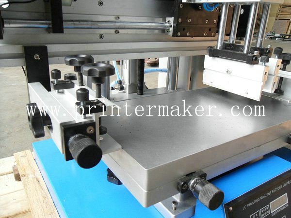 Mini Flat Screen Printing Machine Rodless Cylinder