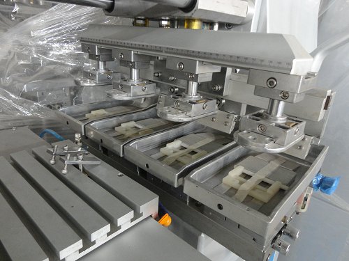 4-Color Pad Printing Machine with Shuttle
