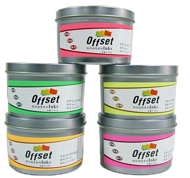 Chemical Discoloration Printing Ink