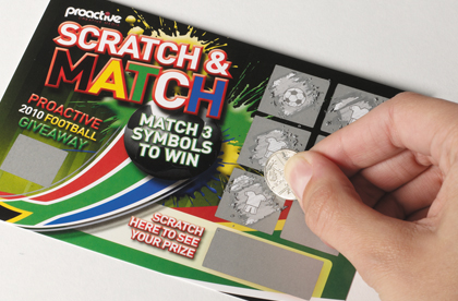 Scratch Card Ink