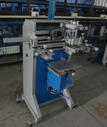 Pneumatic Flat and Cylindrical Screen Printer