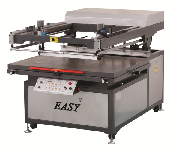 Tilted-arm Vacuum Table Screen Printer