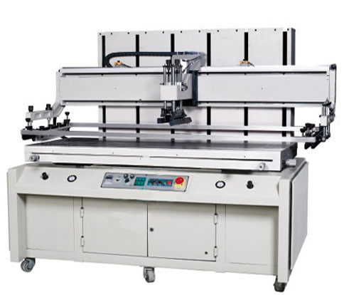 Large Size Flat Bed Screen Printing Machine