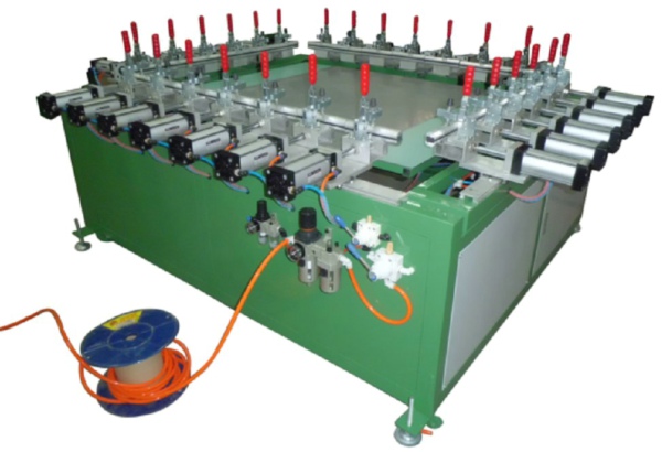 Pneumatic Screen Mesh Stretching Machine