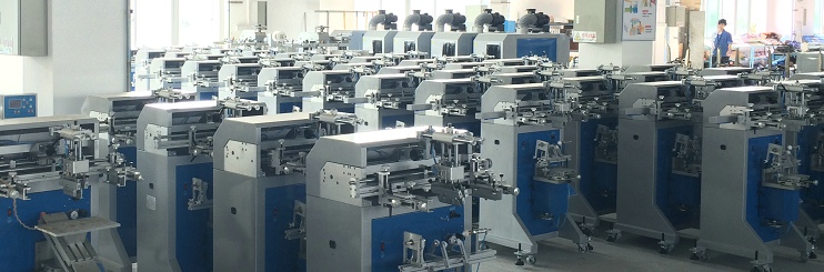 semi-auto screen printing machine