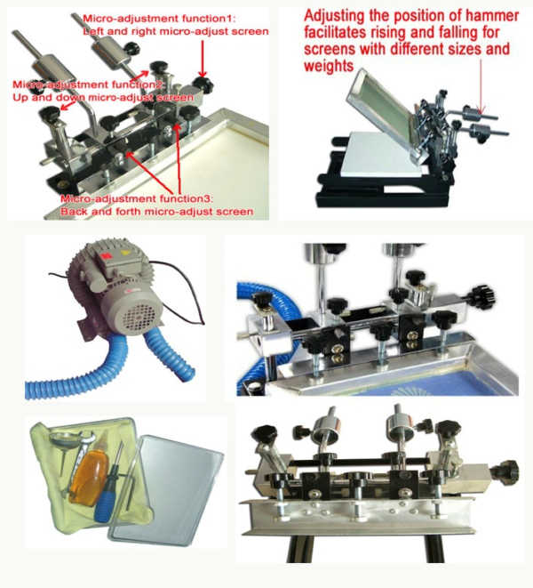 Manual Vacuum Screen Printing Machine