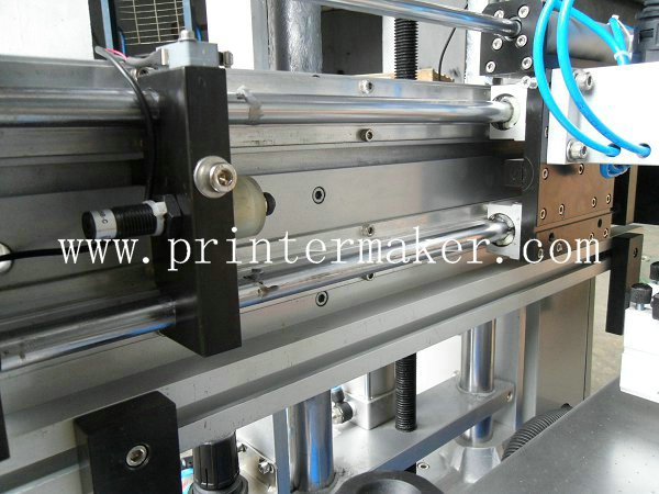 Mini Flat Screen Printing Machine Rodless Cylinder