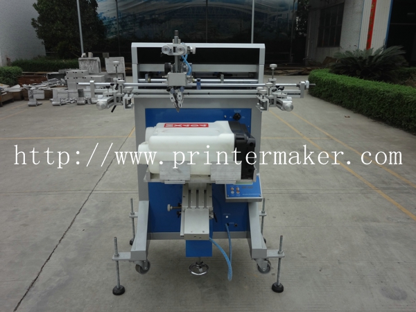 Screen Printing Machine with Moving Table