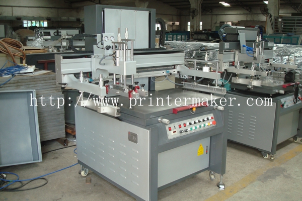 China Flat Bed Screen Printing Machine