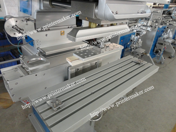 Side Way Ink Cup Pad Printing Machine