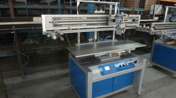 large format silk screen printing machine