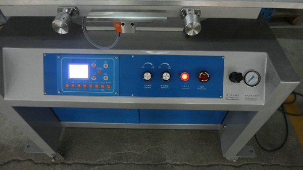 large format screen printing machine